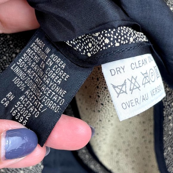 Vintage Liz Claiborne Single Breaste Blazer Blouse - Picture 8 of 10